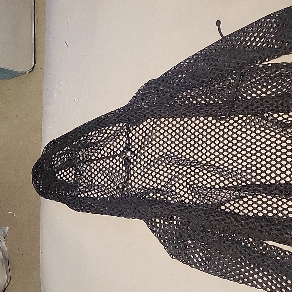 Black Mesh cover up